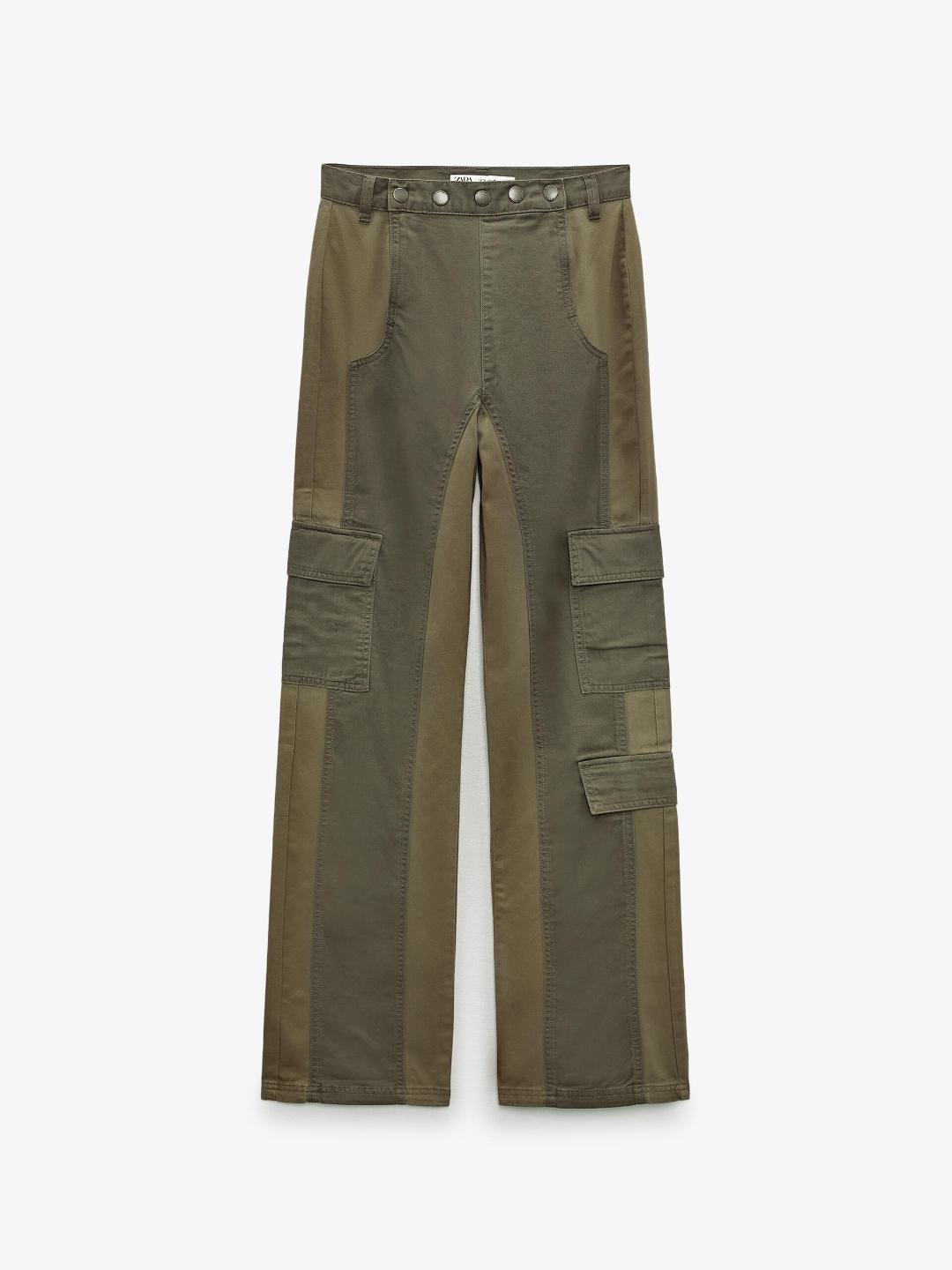 

ZARA Women Khaki Trousers