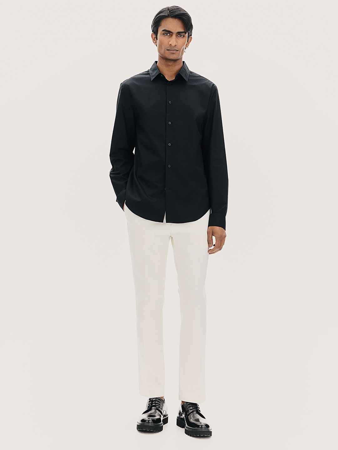 

H&M Slim Fit Shirt, Black