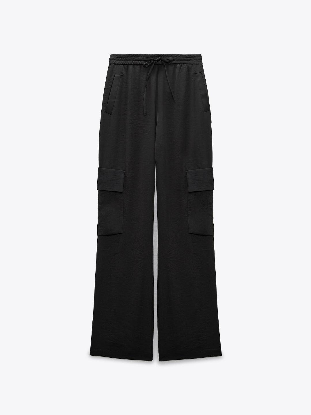 

ZARA Women Black Trousers
