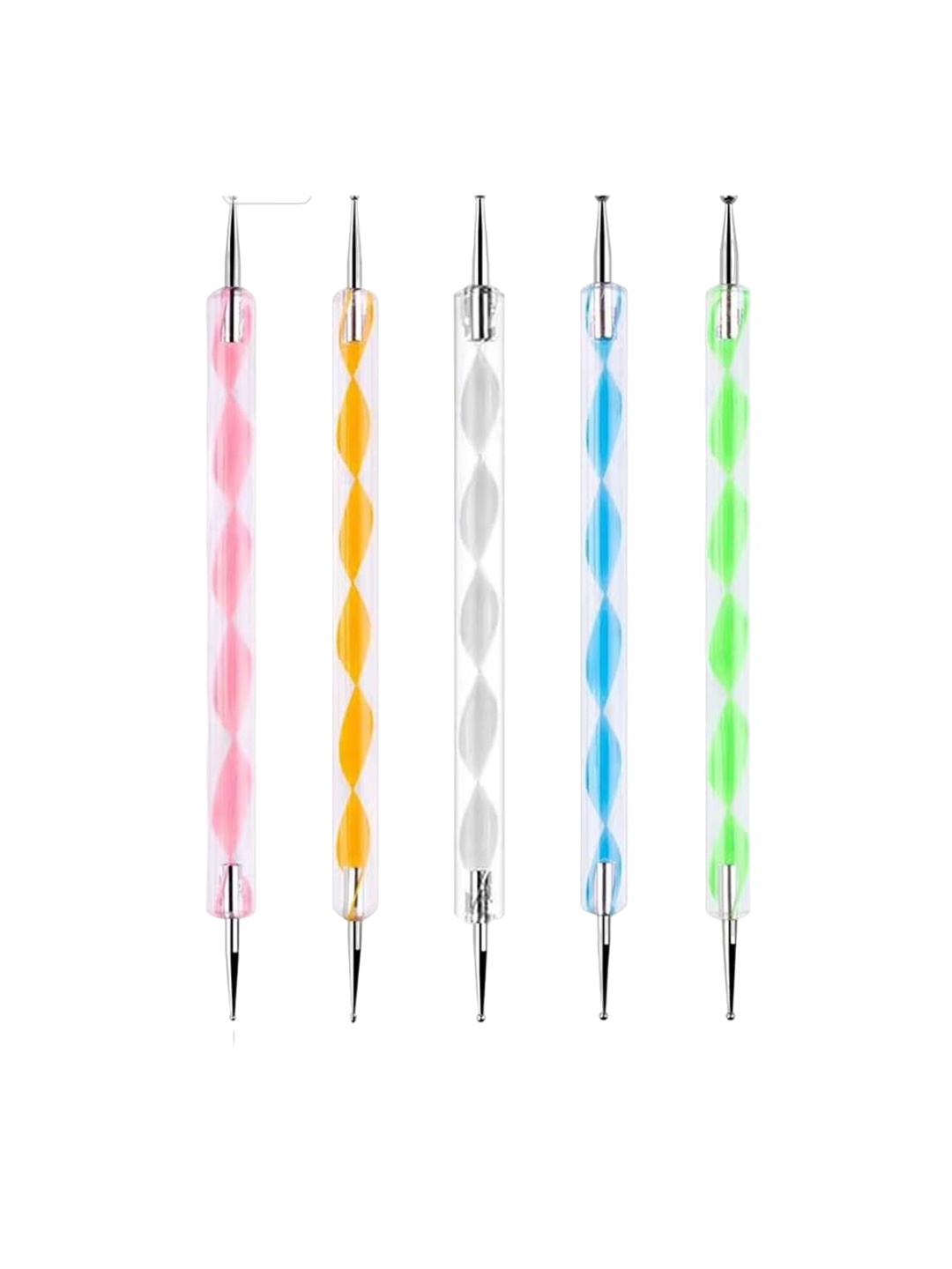 

GORGIO PROFESSIONAL Set Of 5 Nail Art Dotting Tools, Red
