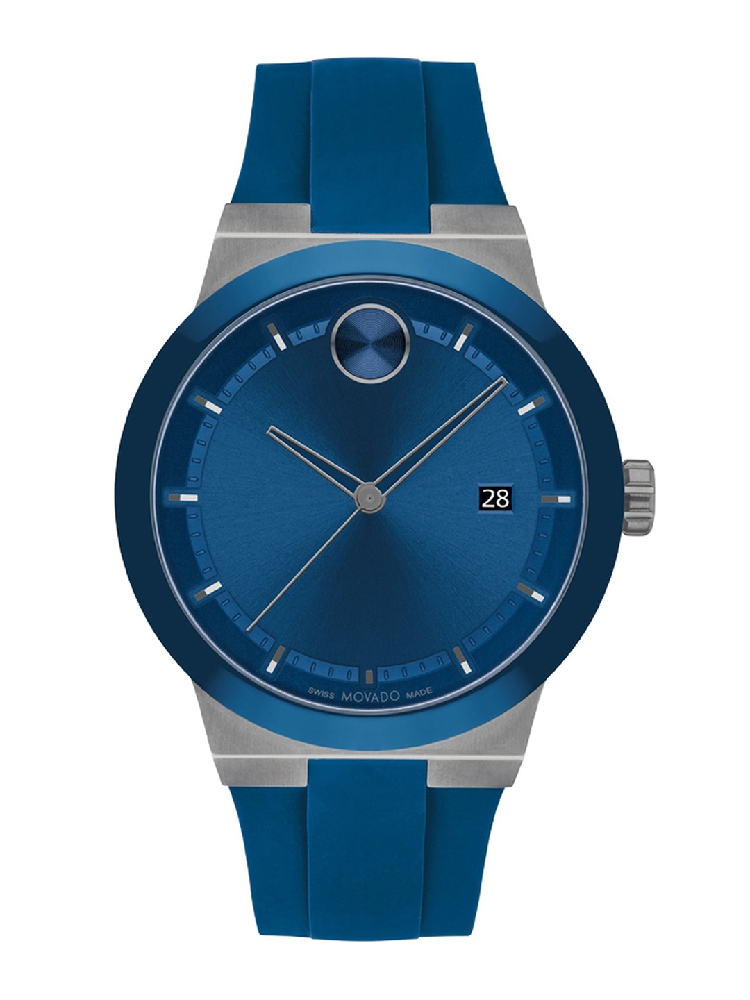 

MOVADO Bold Fusion Swiss Qtz Blue Round Dial Men's Watch - 3601192