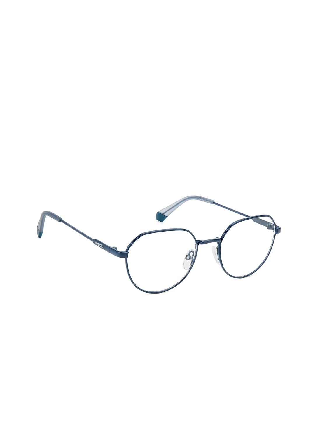 

Polaroid Unisex Rimless Round Frames, Teal
