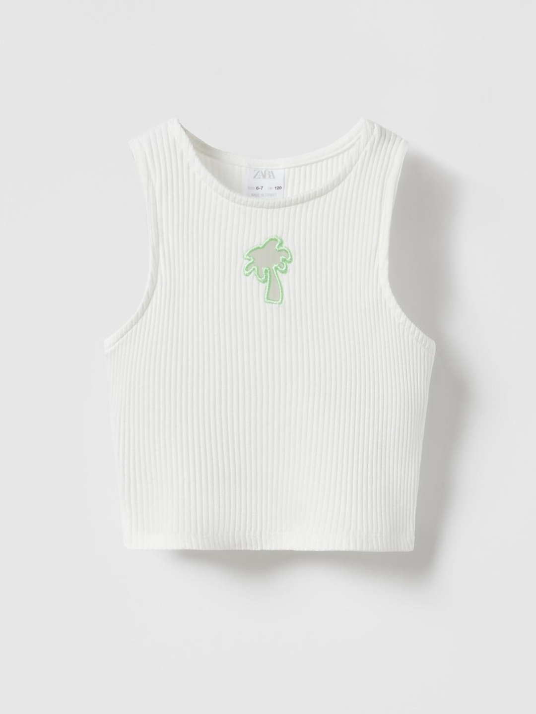 

ZARA Kids-Girls White Tshirts