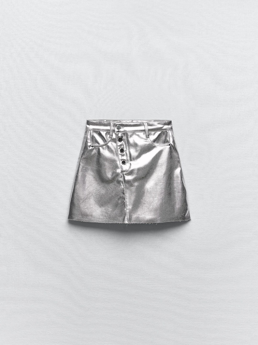 

ZARA Women Silver Skirts