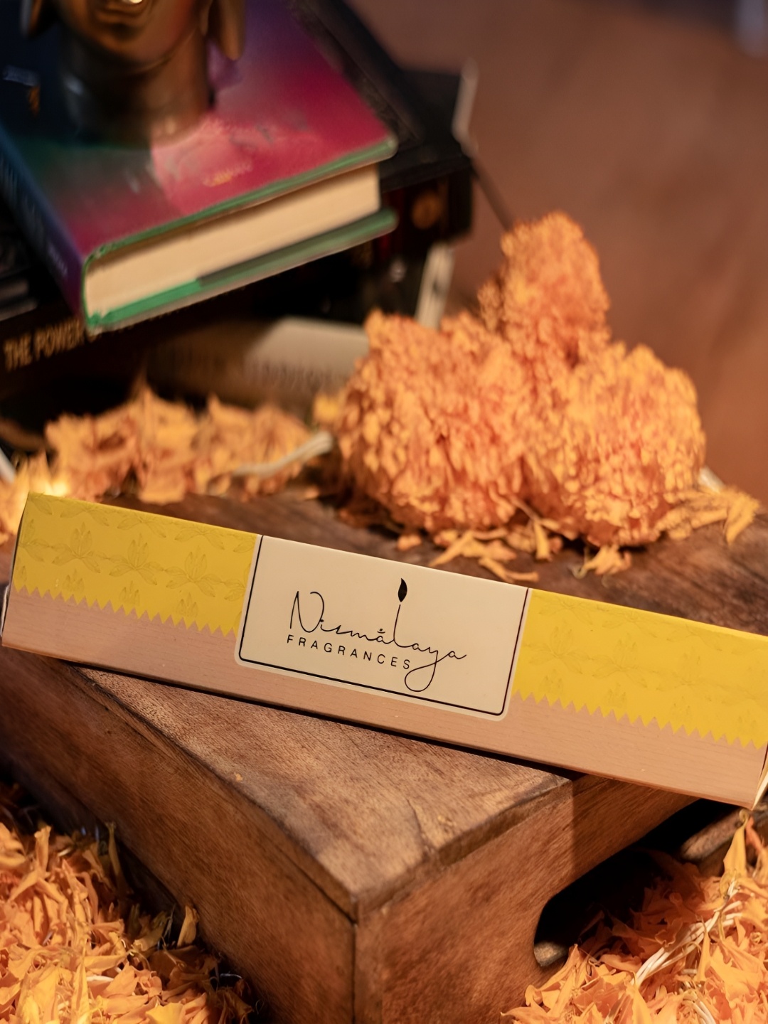 

Nirmalaya Brown 40 Pieces Jasmine Wooden Incense Sticks