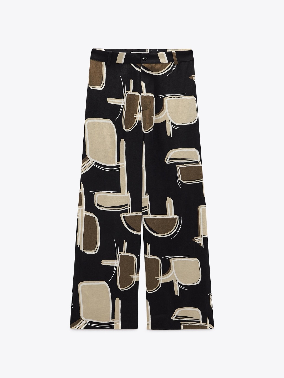 

ZARA Women Black Trousers