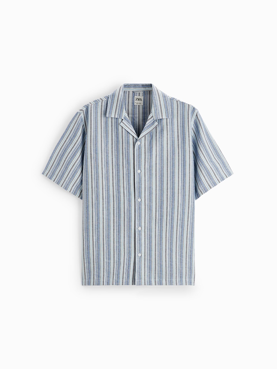 

ZARA Men Blue Shirts