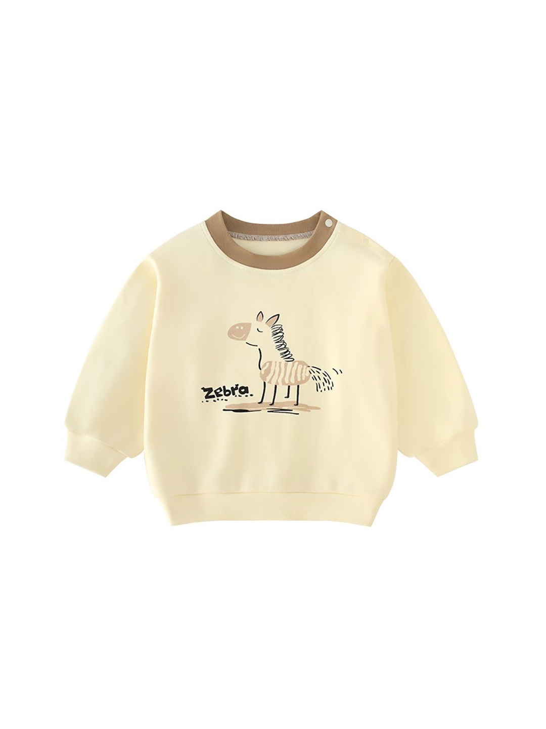 

StyleCast x Revolte Boys Printed Sweatshirt, Beige