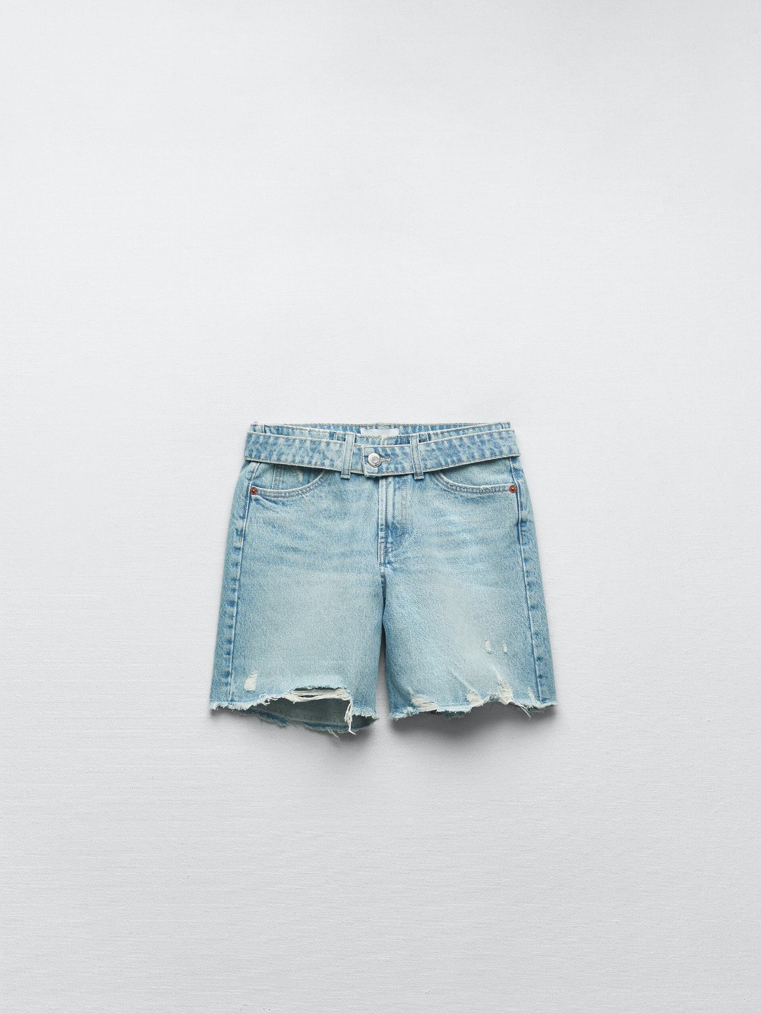 

ZARA Women Blue Shorts