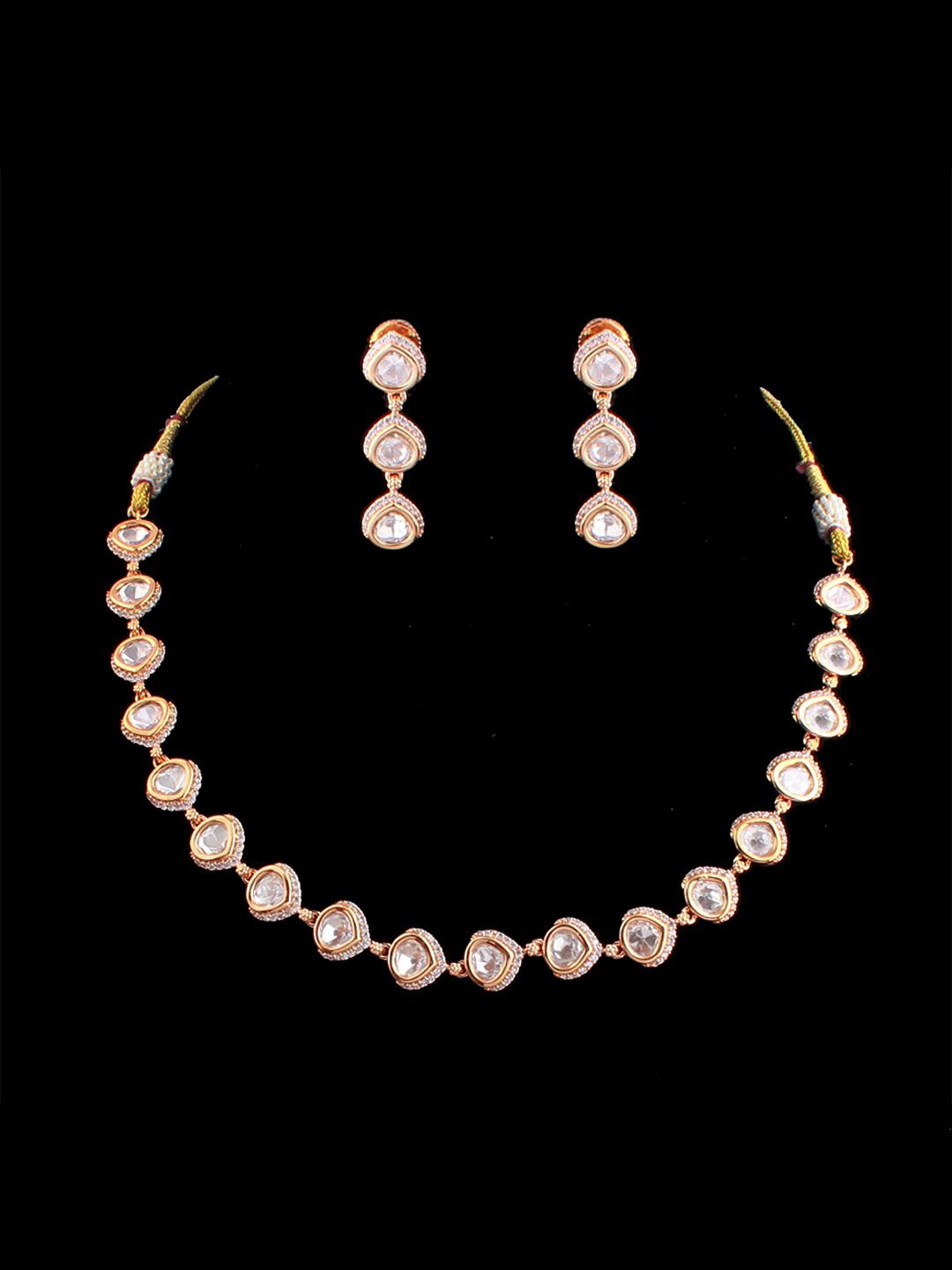 

Mirana Gold-Plated Stone Studded Jewellery Set