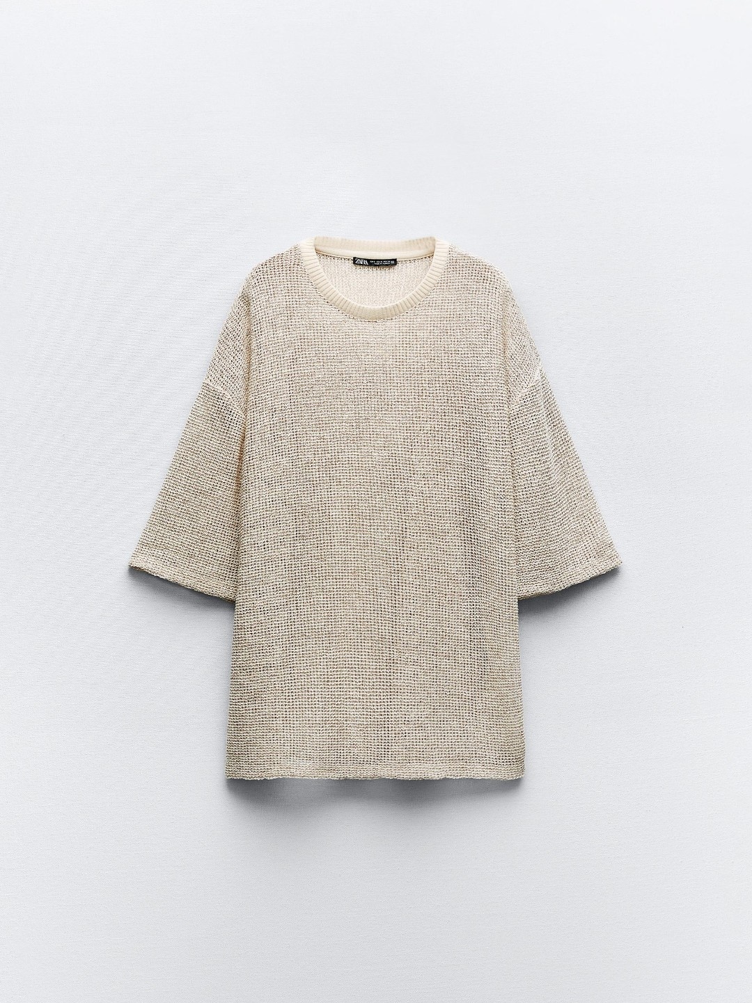

ZARA Women Beige Tshirts