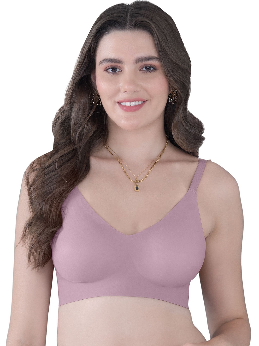 

Tweens Seamless Bonded Lightly Padded InvisiBra, Pink