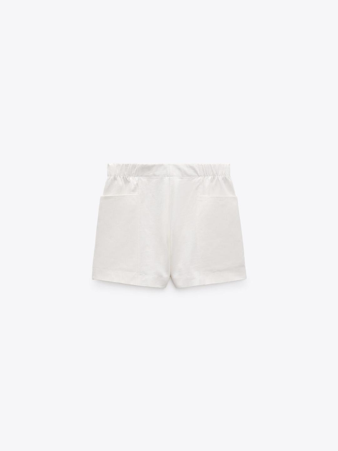 

ZARA Women White Shorts