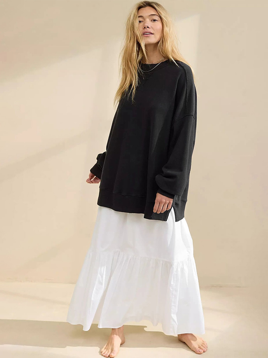 

LULU & SKY Women Pullover, Black