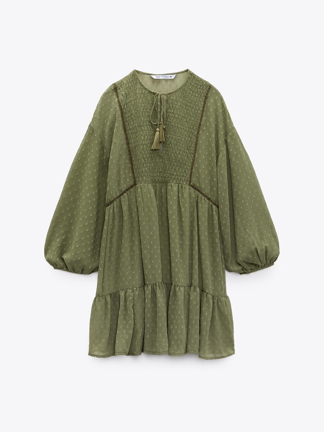 

ZARA Women Khaki Dresses