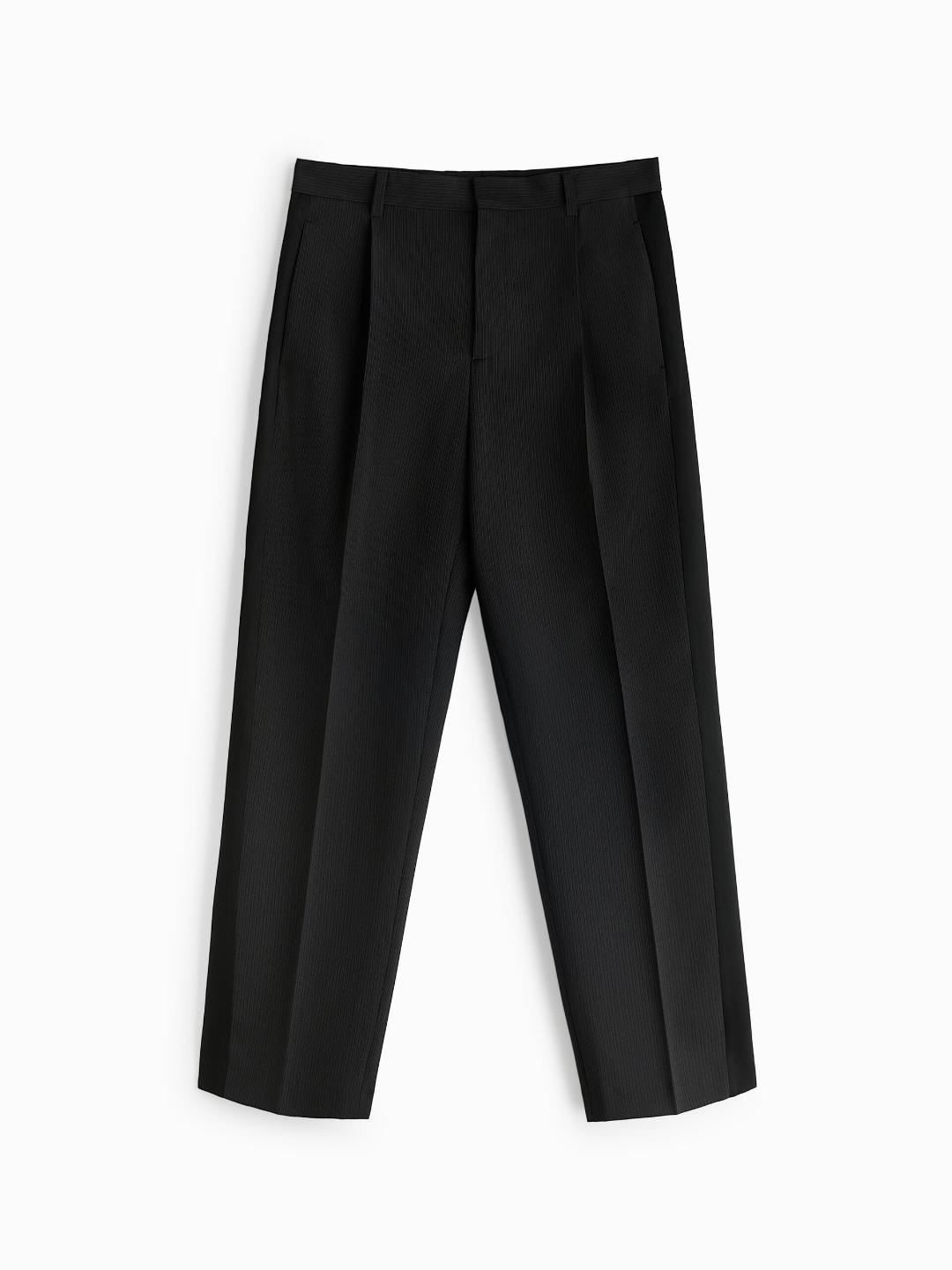 

ZARA Men Black Trousers