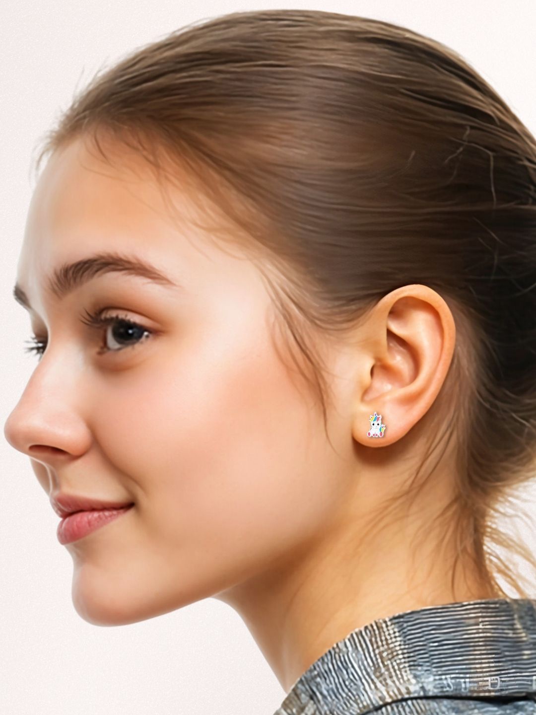 

HighSpark 925 Sterling Silver Contemporary Studs