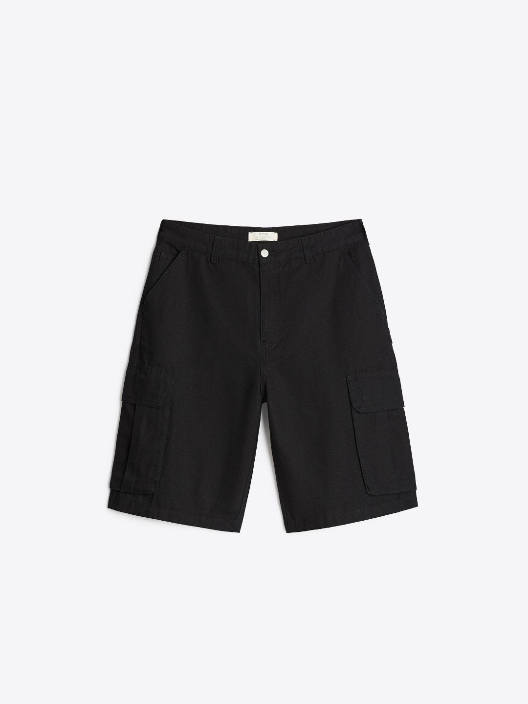 

ZARA Men Black Shorts