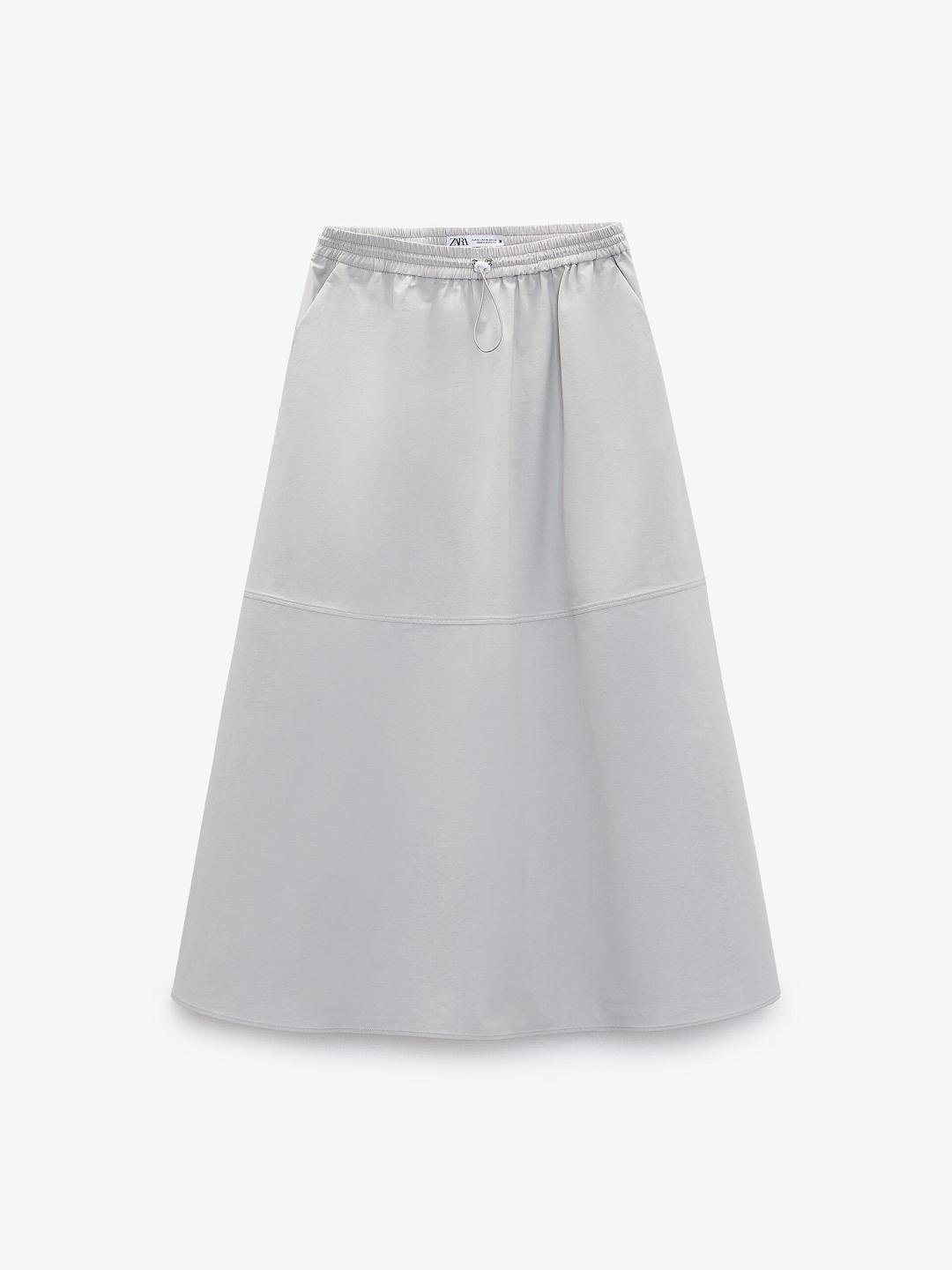 

ZARA Women Grey Skirts