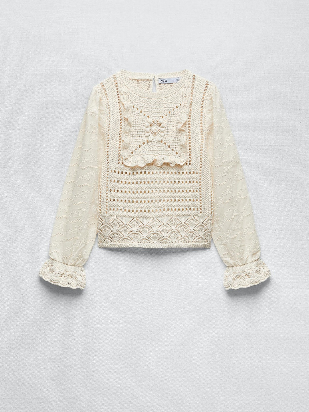

ZARA Women Beige Sweaters