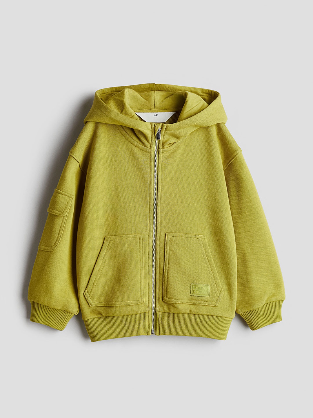 

H&M Boys Zip-Through Hoodie, Green