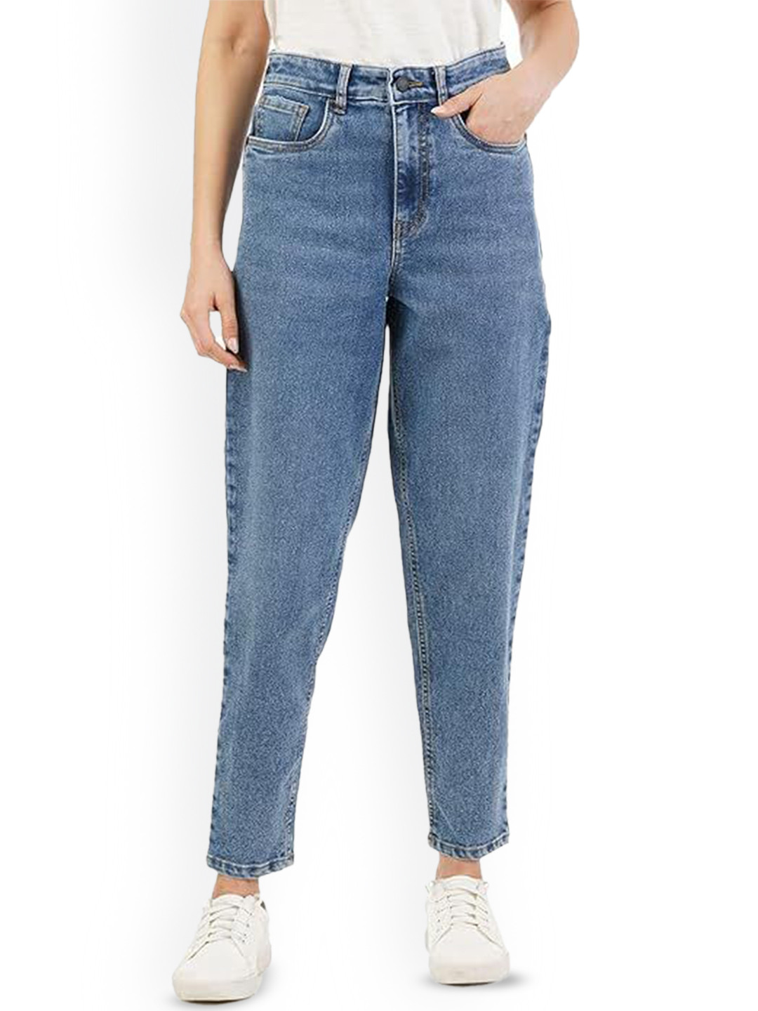 

INKD Women Light Fade Stretchable Jeans, Blue