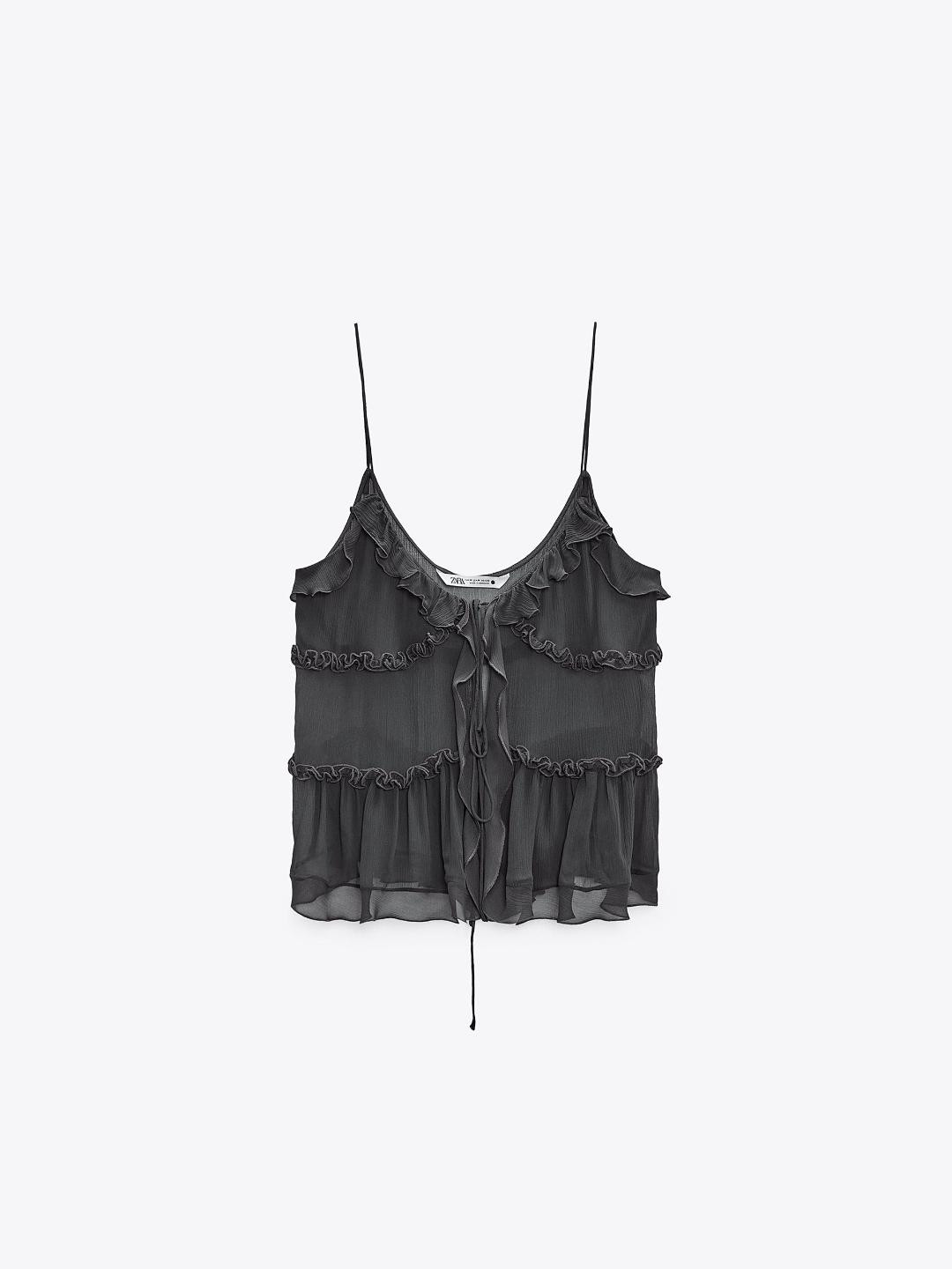 

ZARA Women Grey Tops