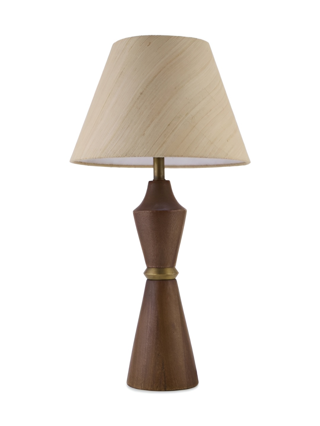 

Fabindia Natural Cotton Basix Tapered Drum Lampshade- Large, Beige