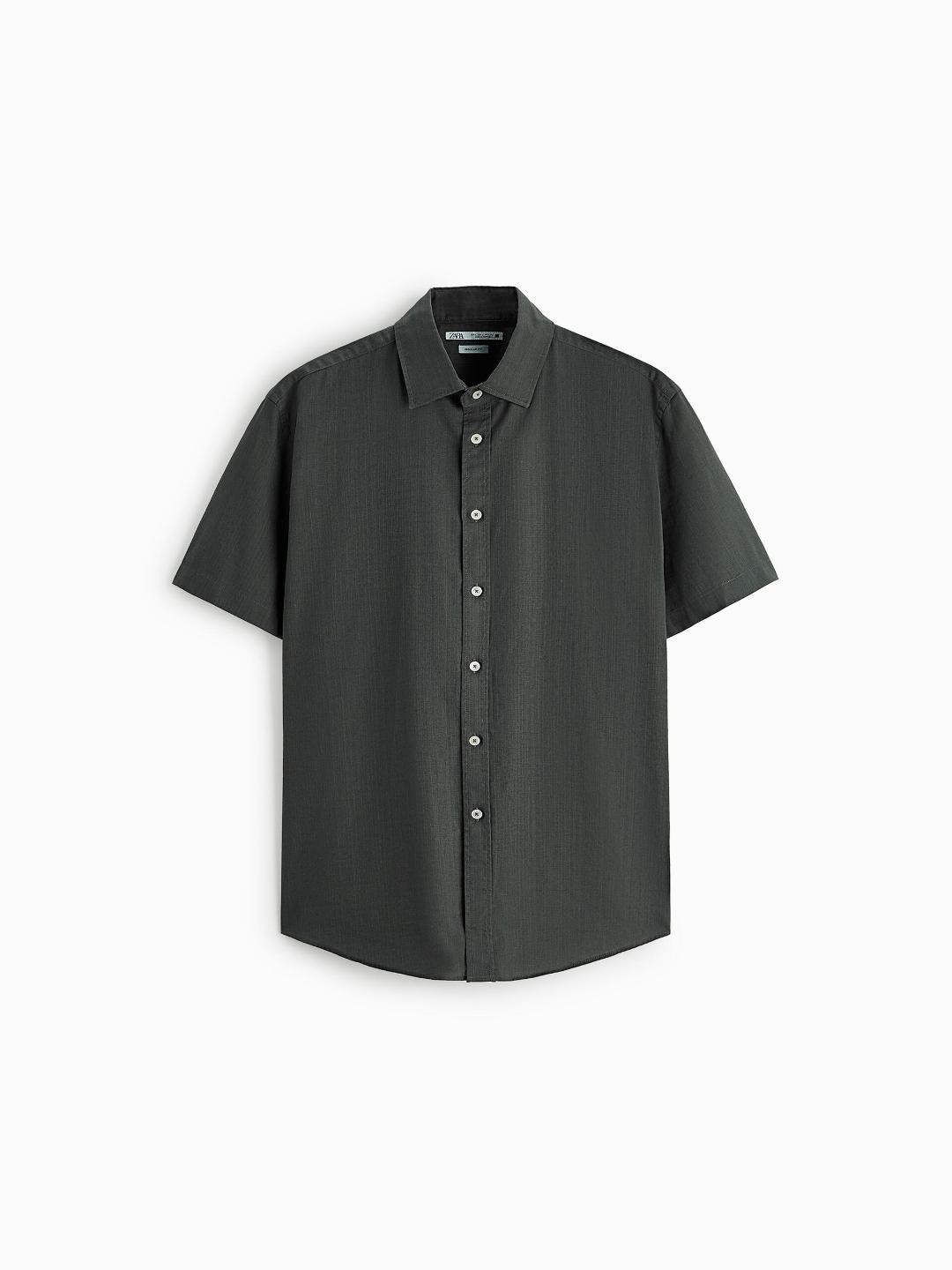 

ZARA Men Grey Shirts