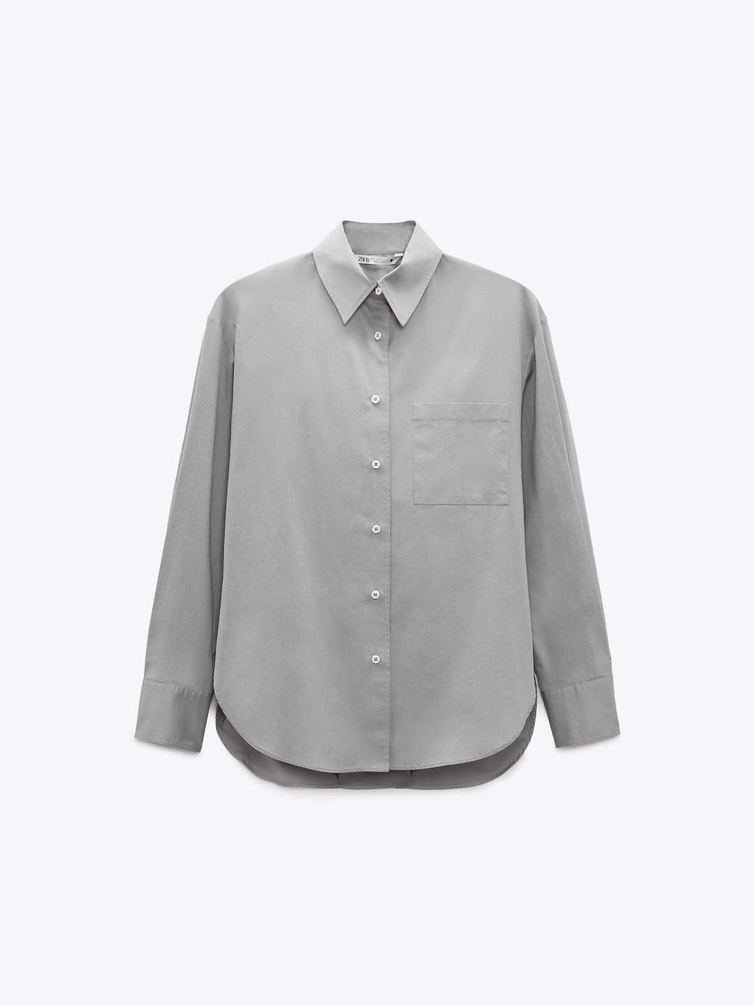 

ZARA Women Grey Shirts