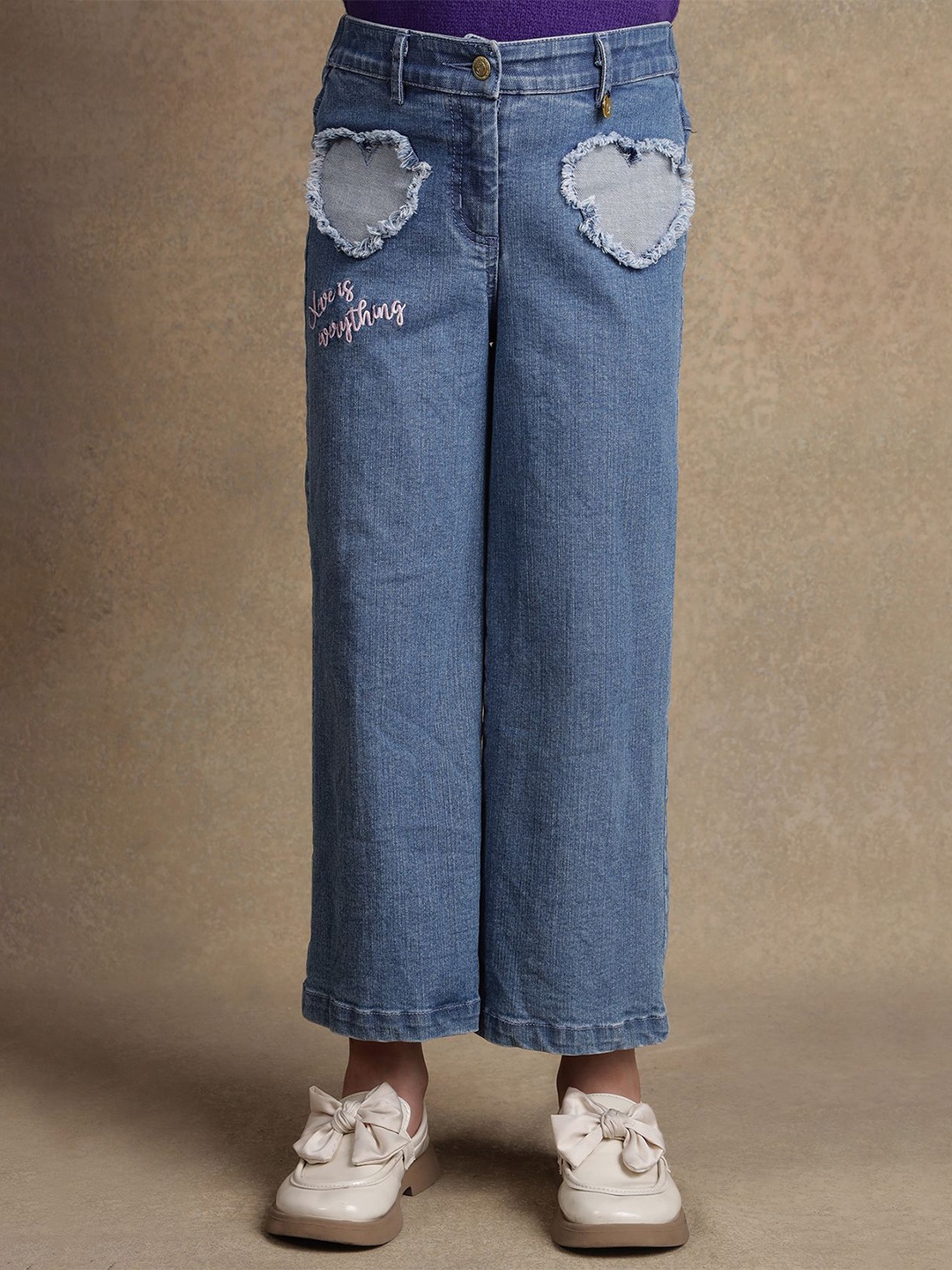 

One Friday Girls Comfort Flared Jeans, Blue
