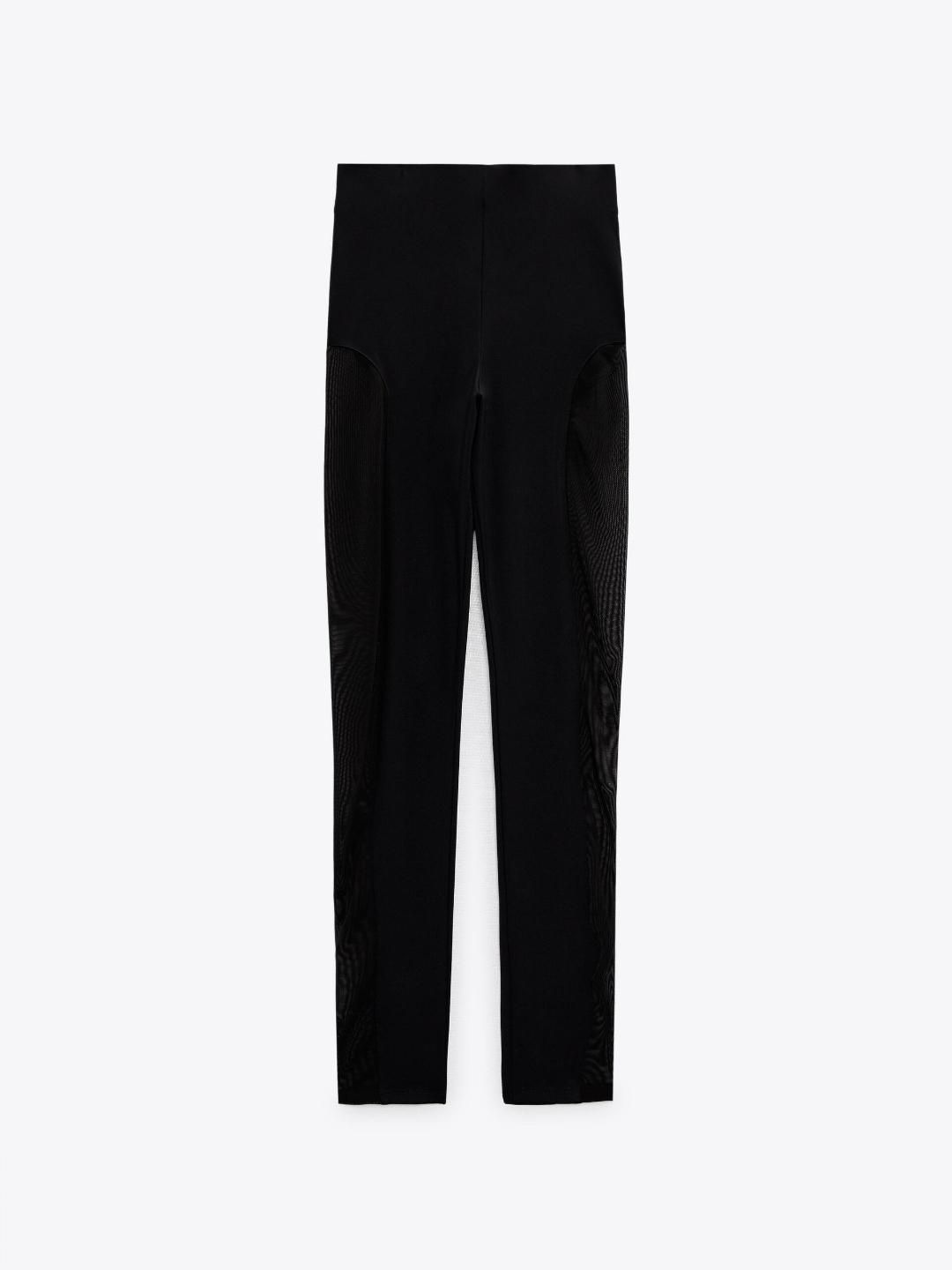 

ZARA Women Black Trousers