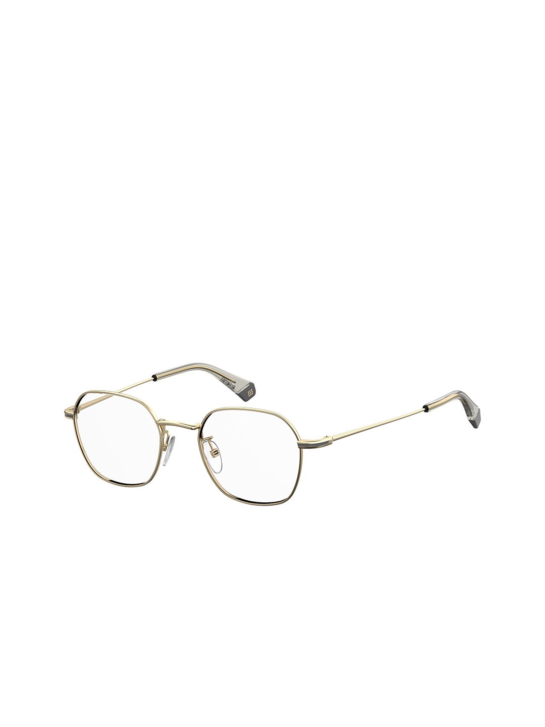 

Polaroid Unisex Rimless Aviator Frames, Grey