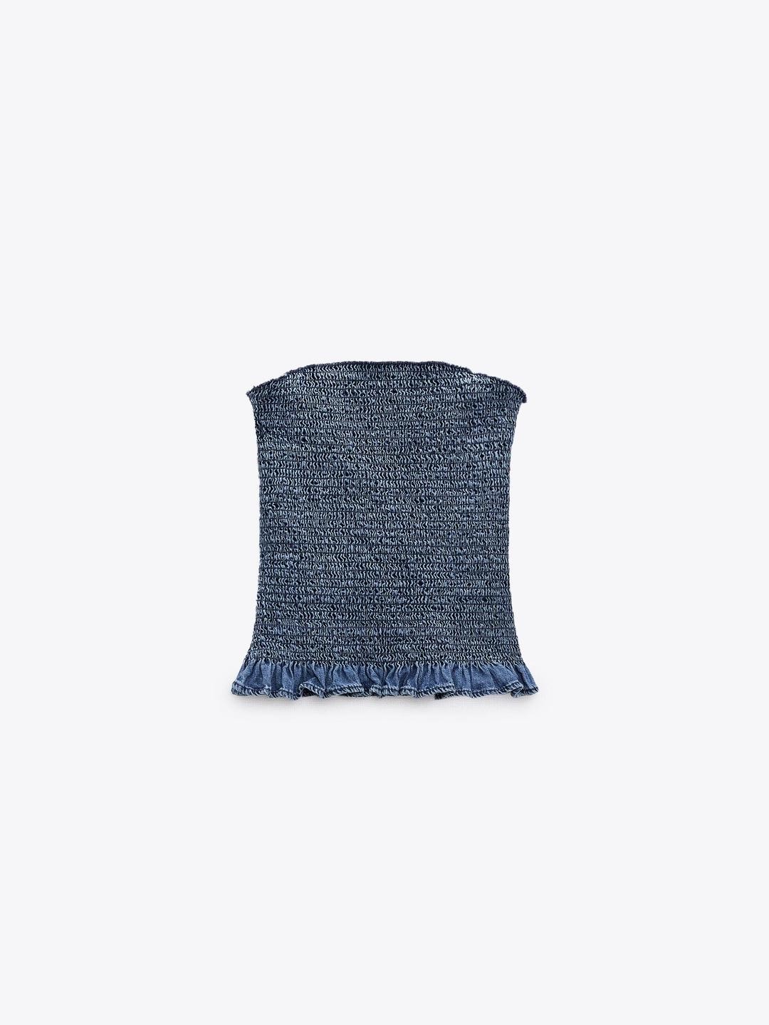 

ZARA Women Navy Blue Tops