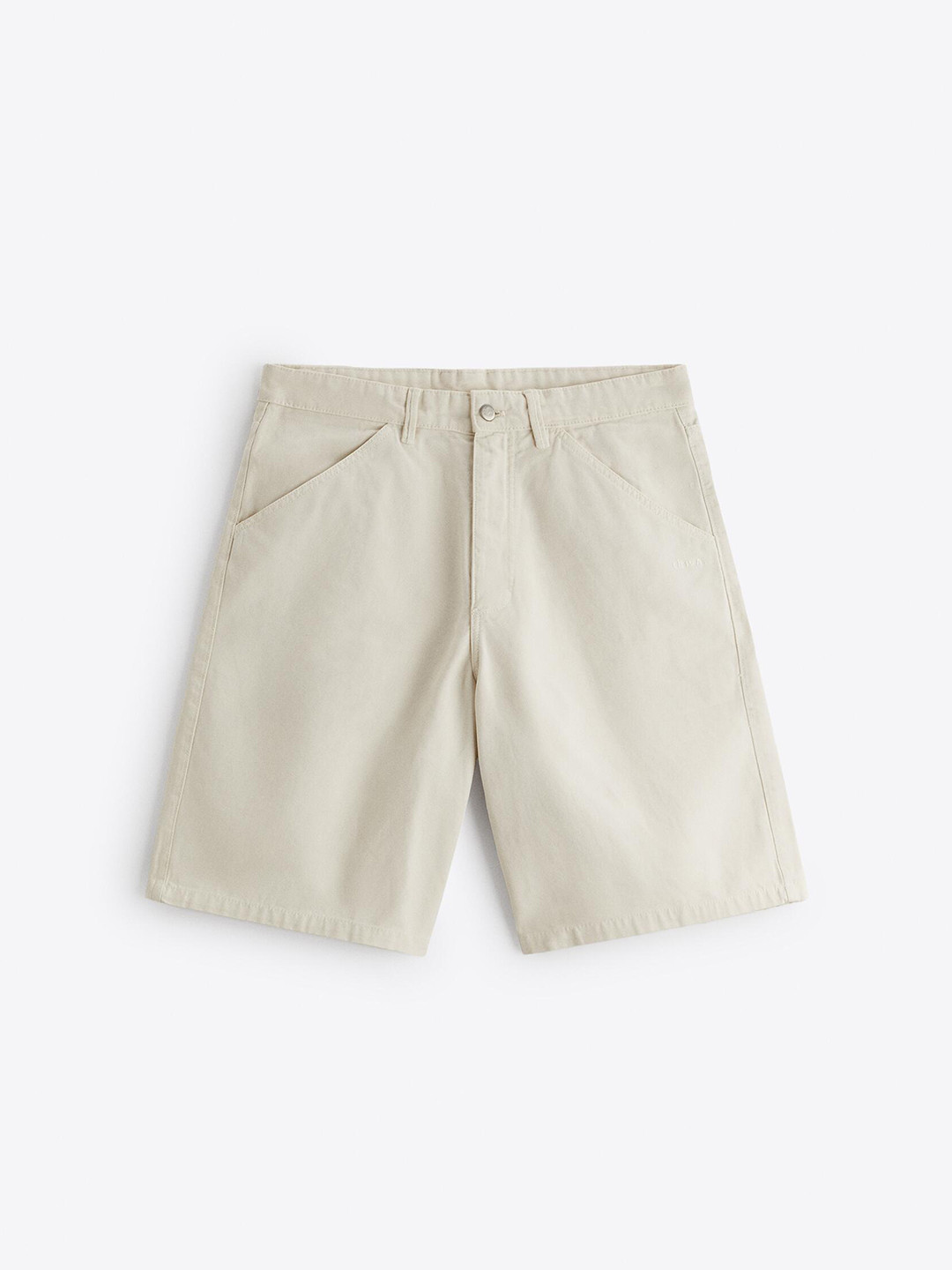 

ZARA Adults-Men Grey Shorts