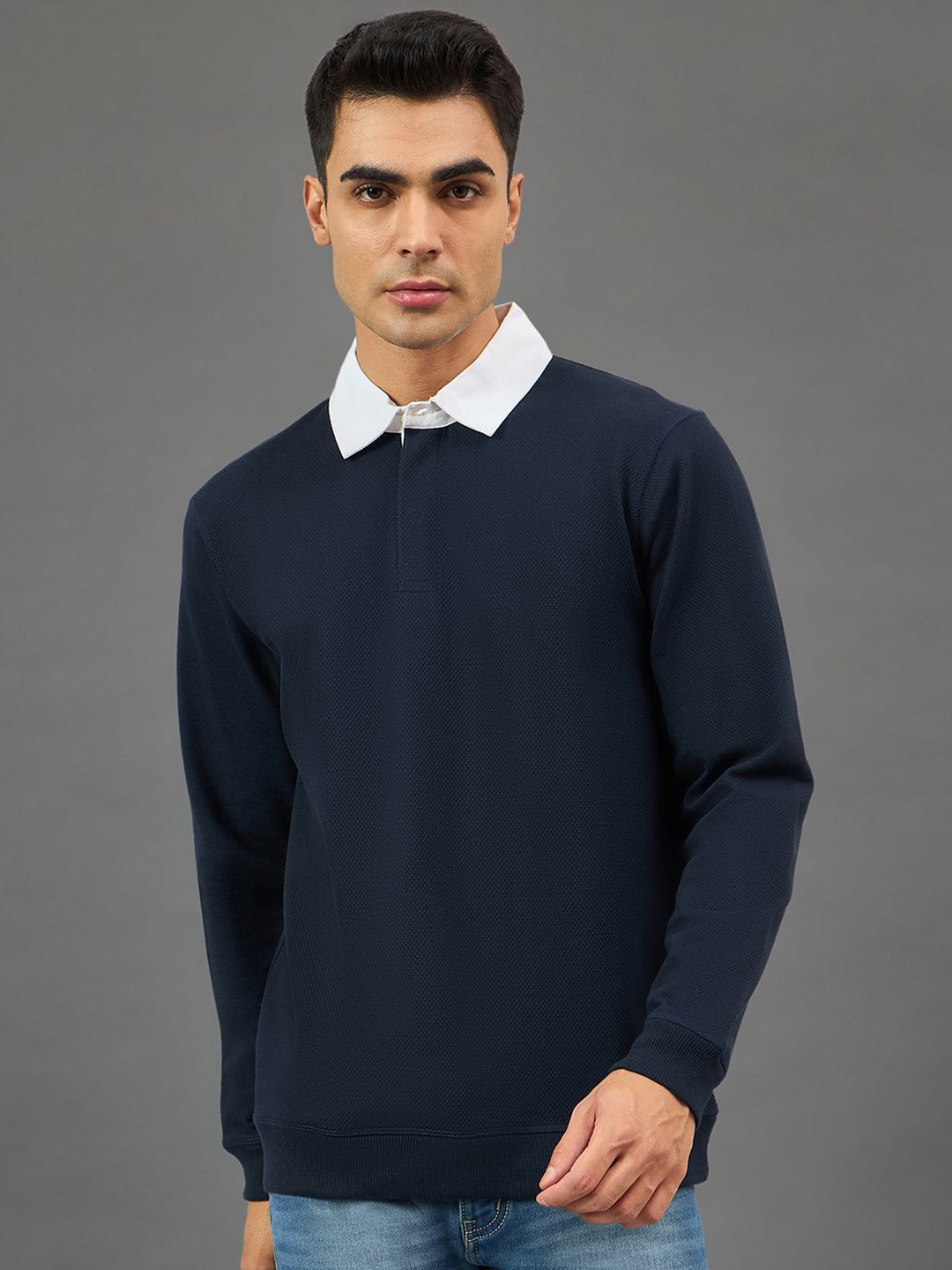 

Club York Men Sweatshirt, Navy blue