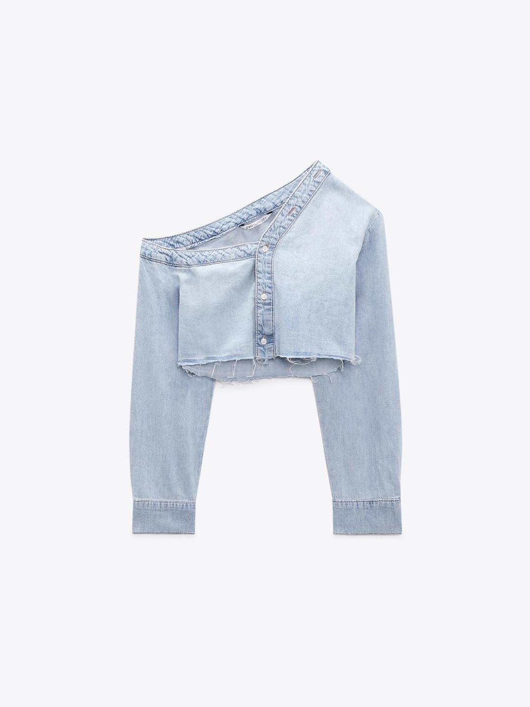 

ZARA Women Blue Tops