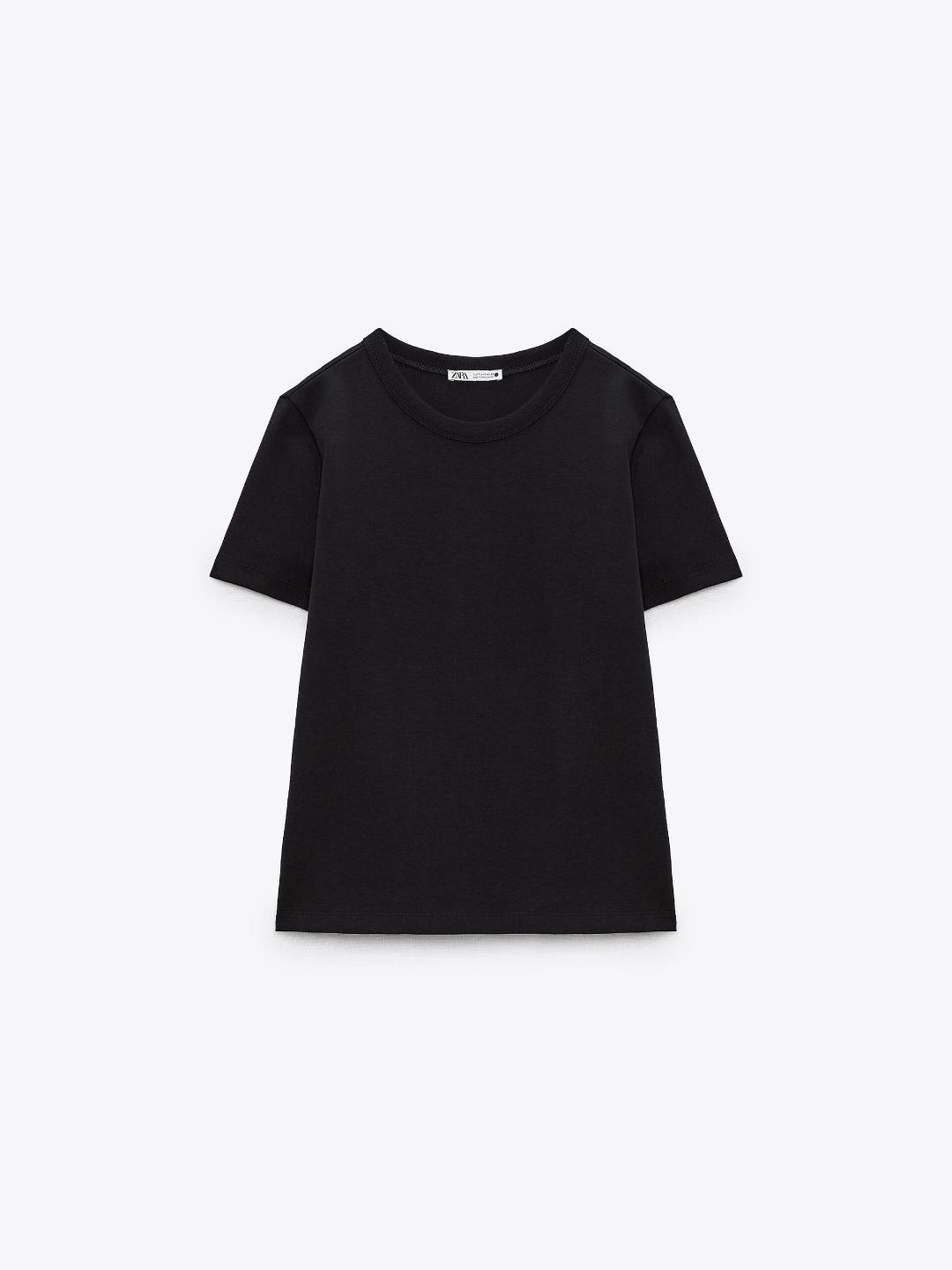 

ZARA Women Black Tshirts