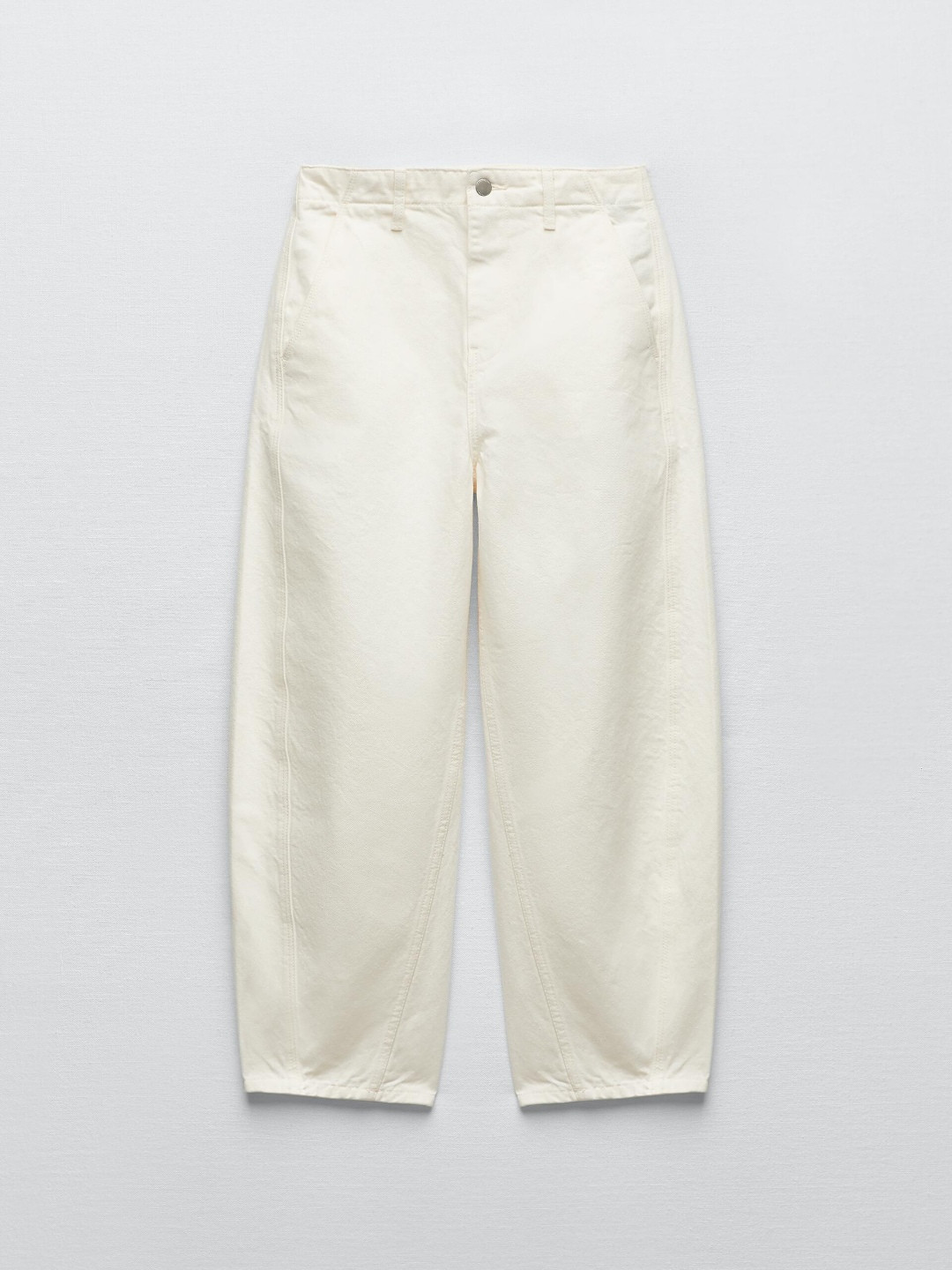 

ZARA Women Beige Trousers