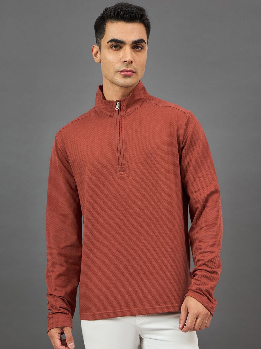 

Club York Men Sweatshirt, Rust