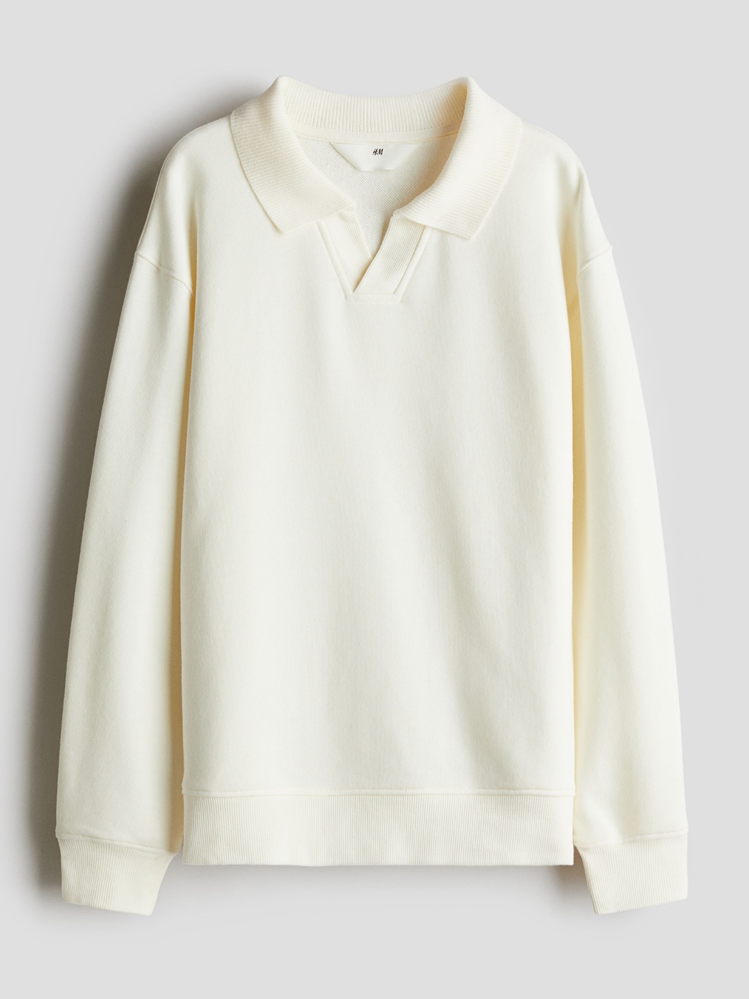 

H&M Boys Polo Shirt, Cream