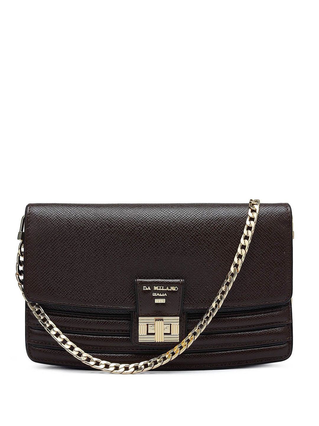 

Da Milano Franzy Leather Sling Bag, Brown