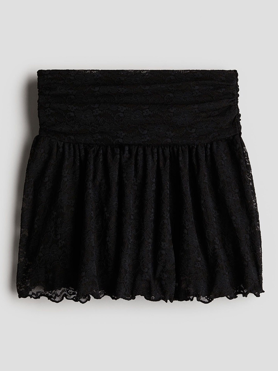 

H&M Girls Lace Skirt, Black