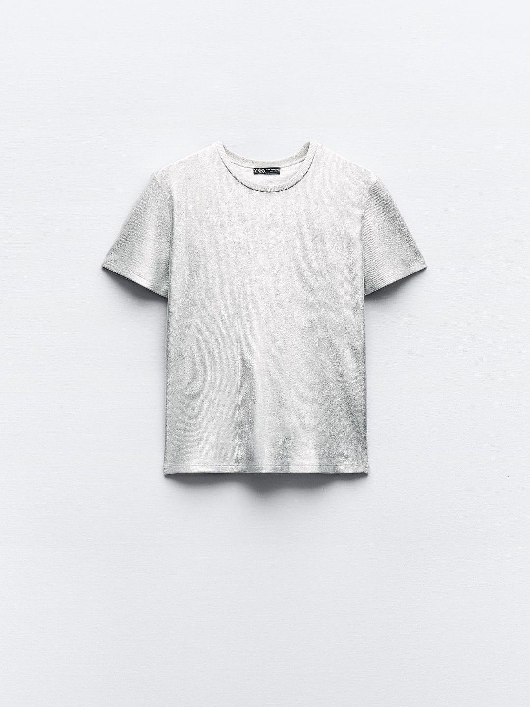 

ZARA Women Silver Tshirts