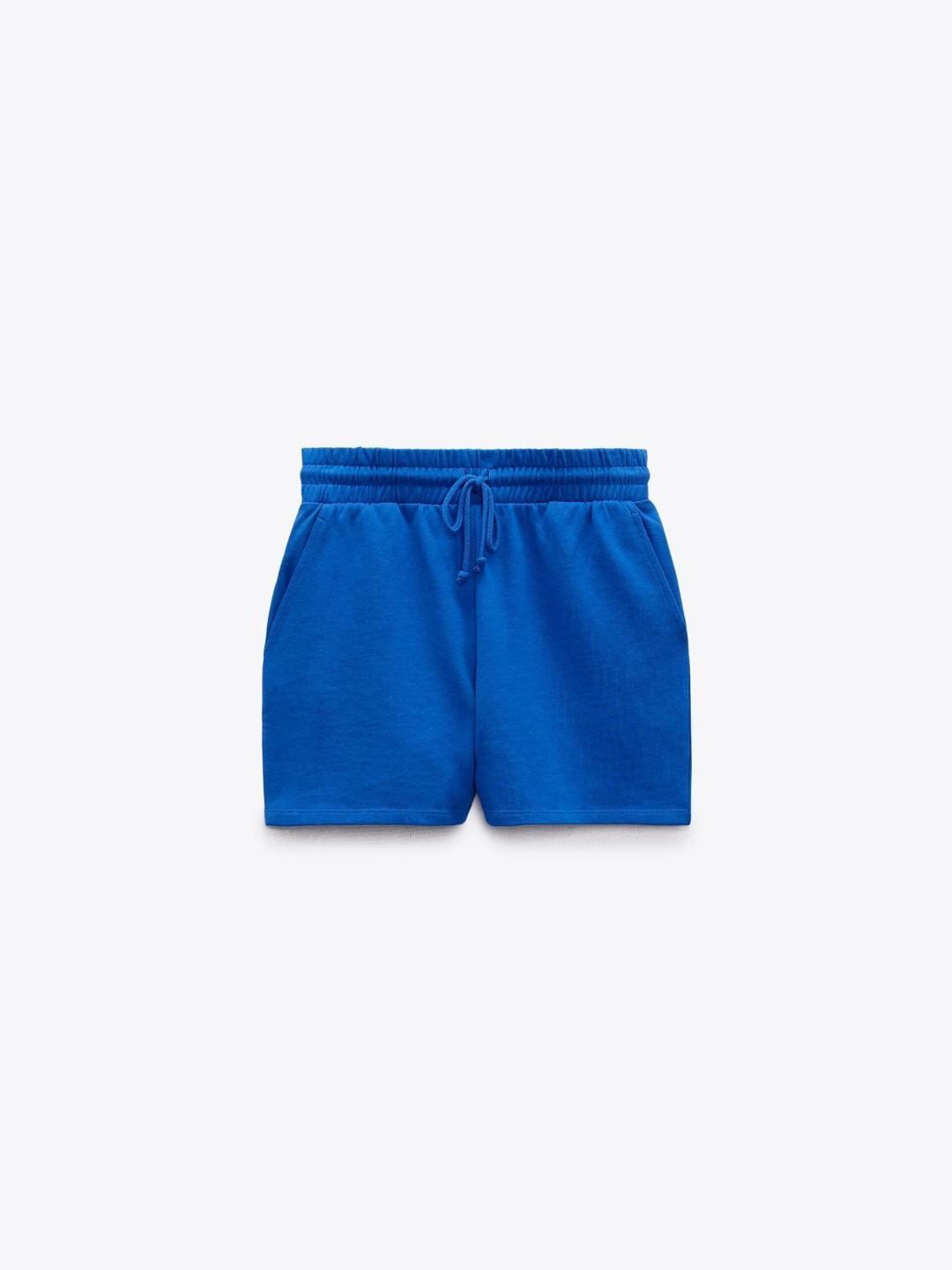 

ZARA Women Blue Shorts