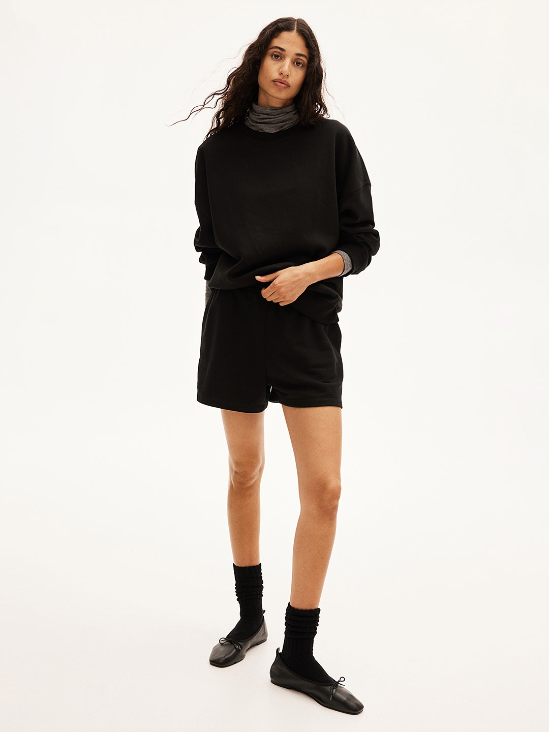 

H&M Oversized Sweatshirt, Black