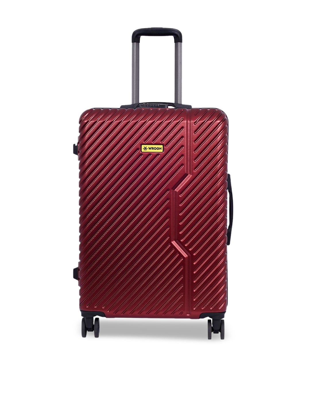 

WROGN Hard-Sided Large Trolley Bag, Red