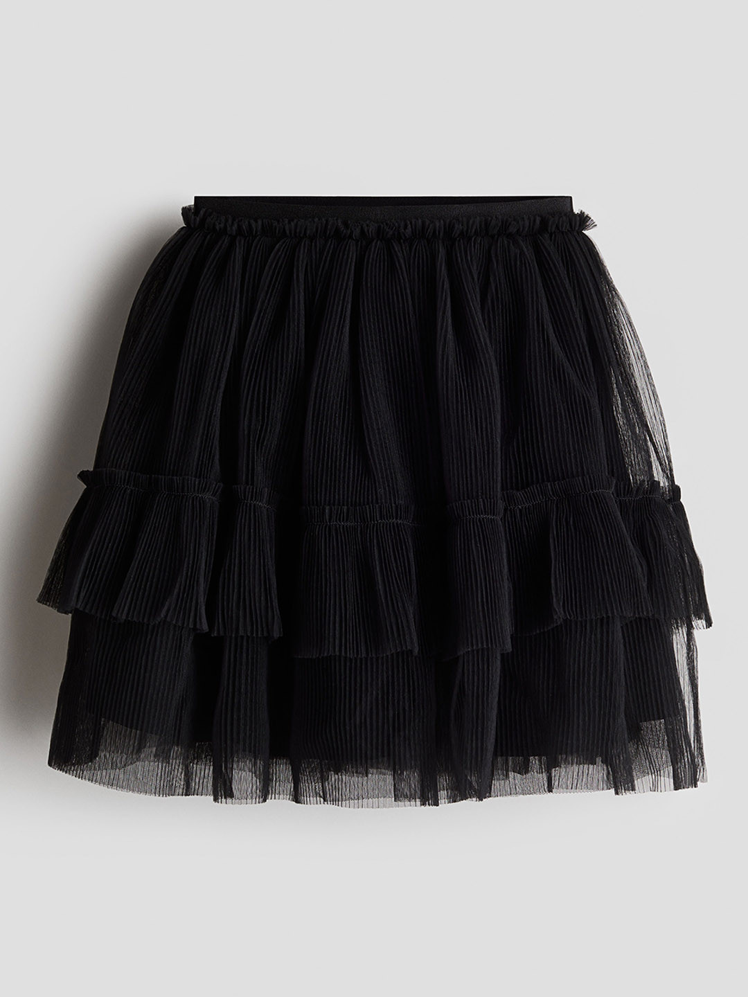 

H&M Girls Mesh Skirts, Black