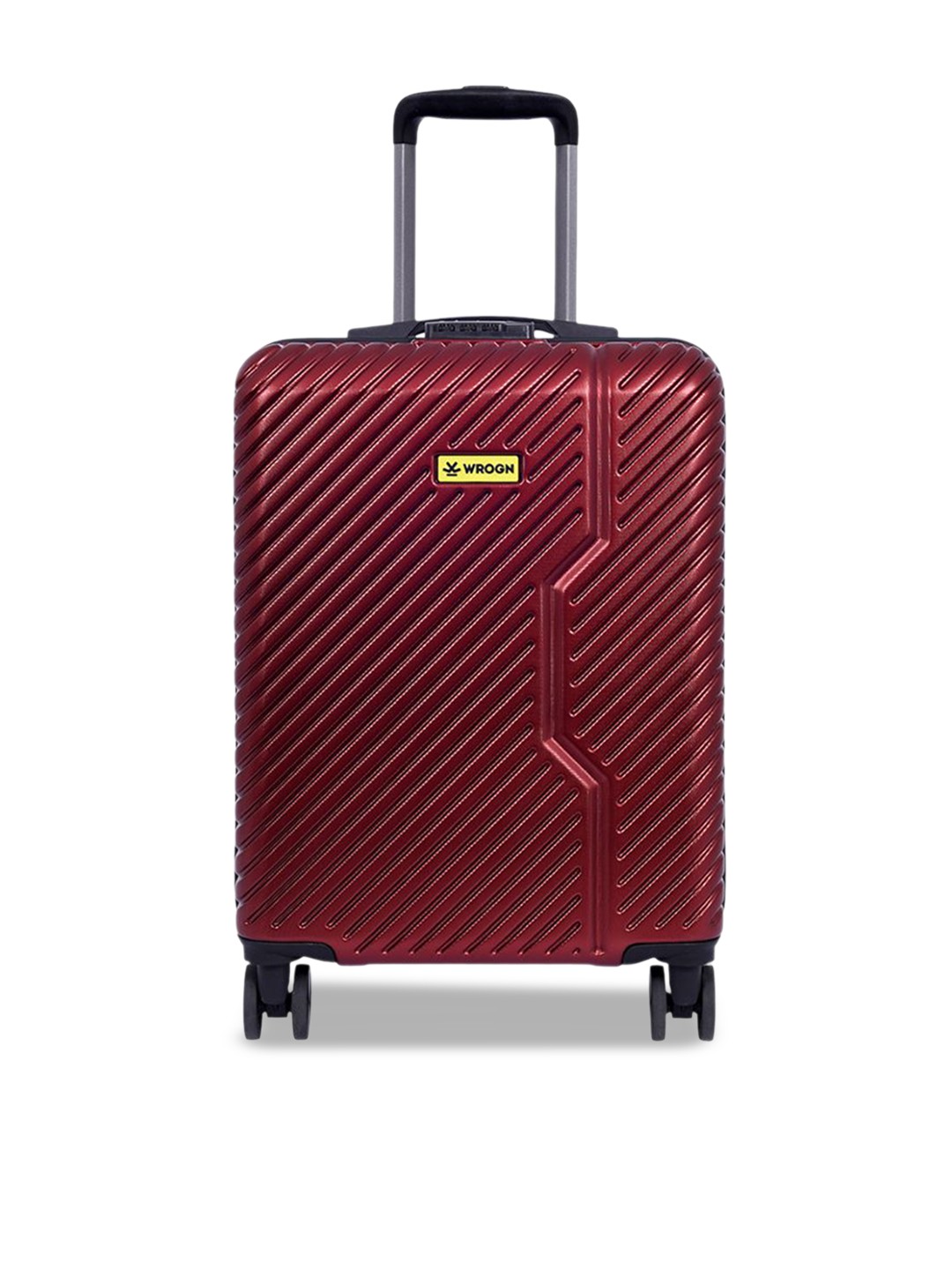 

WROGN Hard-Sided Large Trolley Bag, Red