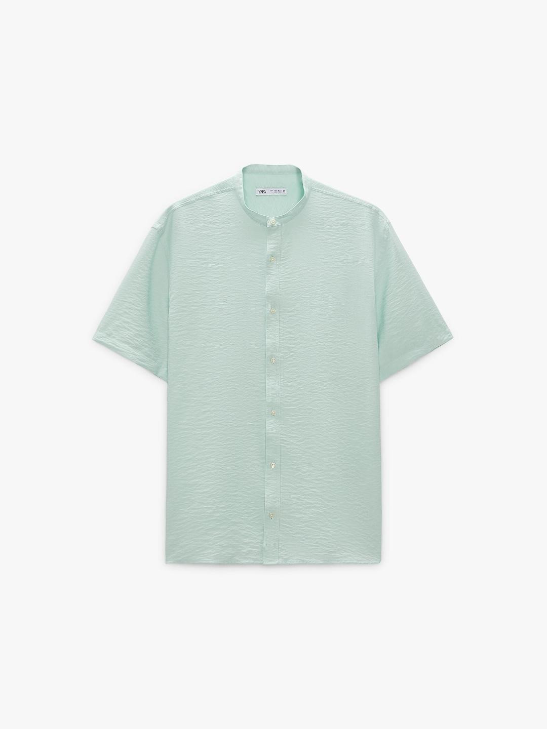 

ZARA Men Green Shirts